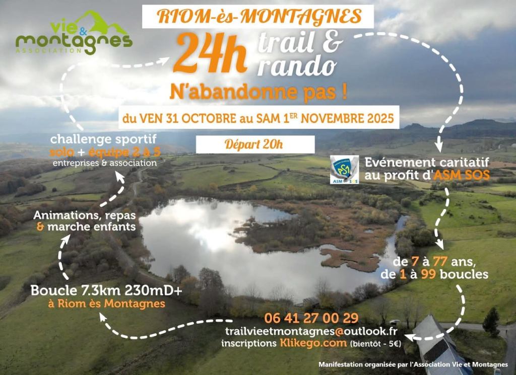 Inscriptions au 24h trail & rando. N&rsquo;abandonne pas&nbsp;!