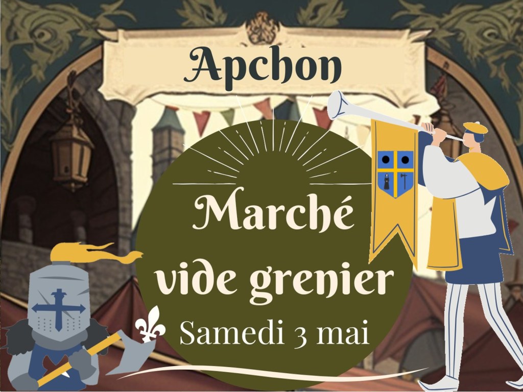 Marché et Vide-Greniers du samedi 3 Mai&nbsp;2025