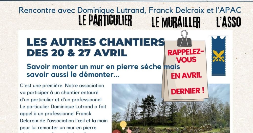 Rencontre avec Dominique Lutrand, Franck Delcroix et&nbsp;l&rsquo;APAC