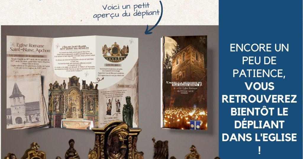 Un nouveau flyer pour&nbsp;l&rsquo;église