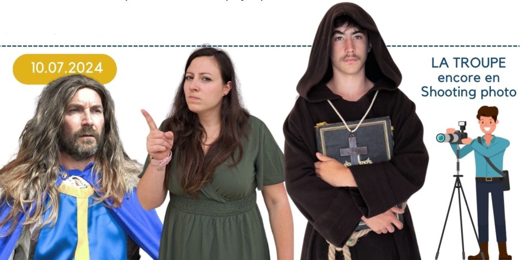 La Troupe encore en Shooting&nbsp;photo