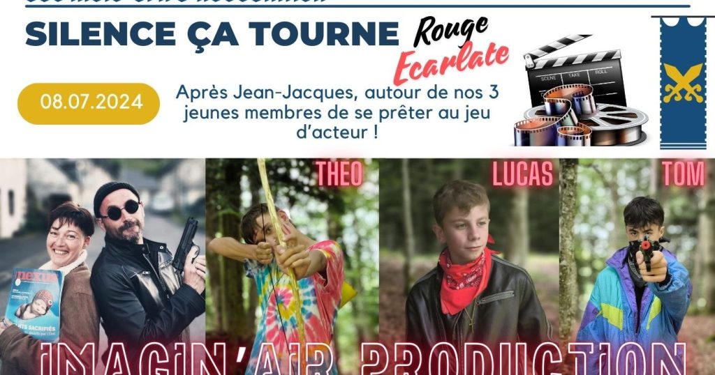 Après Jean-Jacques, autour de nos 3 jeunes membres de se prêter au jeu d&rsquo;acteur&nbsp;!