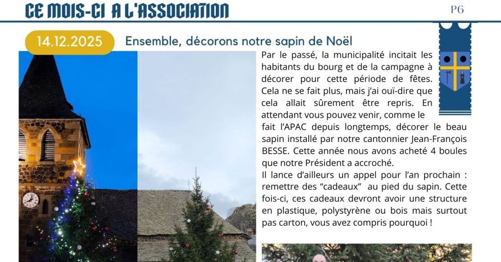Ensemble, décorons notre sapin de&nbsp;Noël