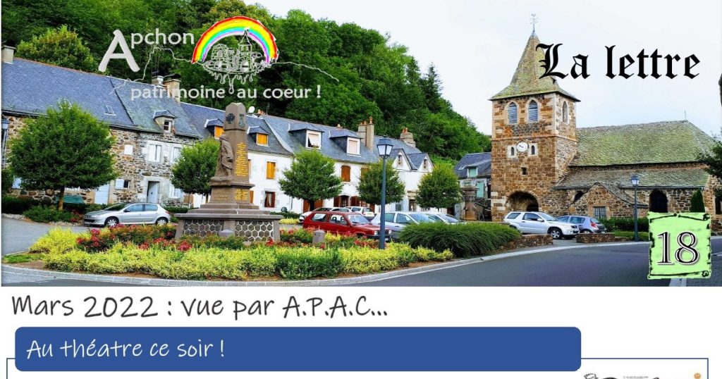 Lettre d&rsquo;information Mars&nbsp;2022