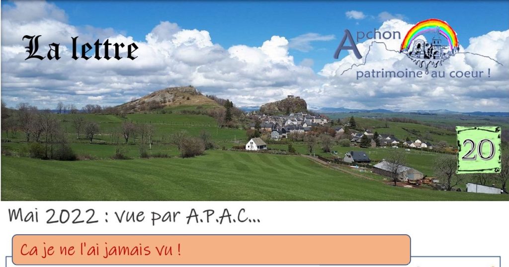 Lettre d&rsquo;information Mai&nbsp;2022