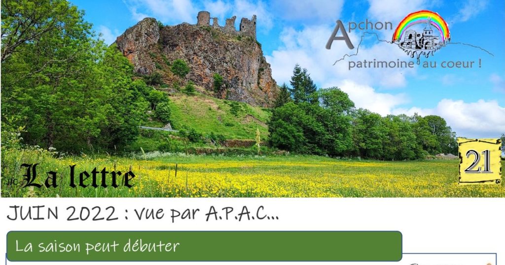 Lettre d&rsquo;information Juin&nbsp;2022