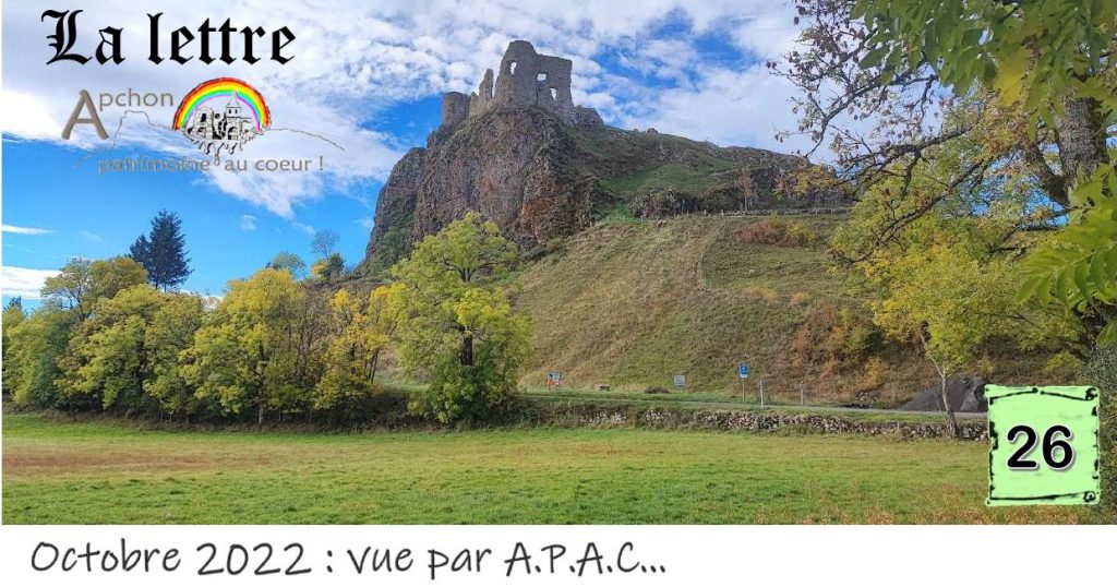 Lettre d&rsquo;information Octobre&nbsp;2022