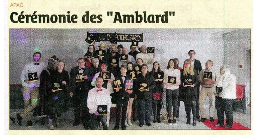 Cérémonie des Amblard&nbsp;2021
